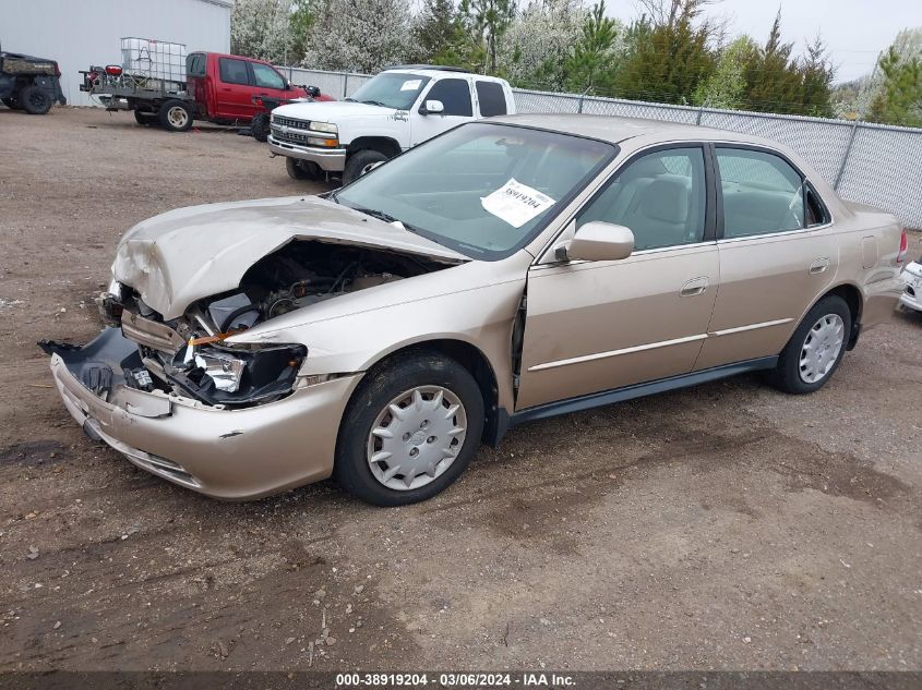 2001 Honda Accord 2.3 Lx VIN: 1HGCG56471A023854 Lot: 38919204