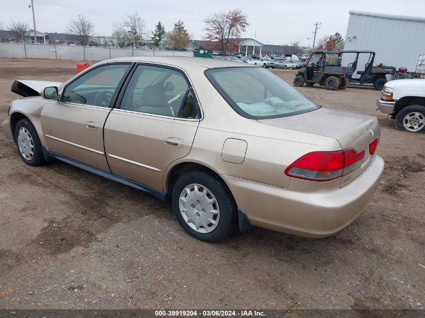 2001 Honda Accord 2.3 Lx VIN: 1HGCG56471A023854 Lot: 38919204