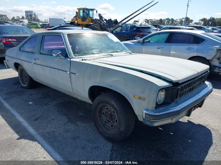 1976 Chevrolet Nova VIN: 1X27D6L127650 Lot: 38919226