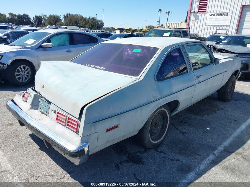 1976 Chevrolet Nova VIN: 1X27D6L127650 Lot: 38919226