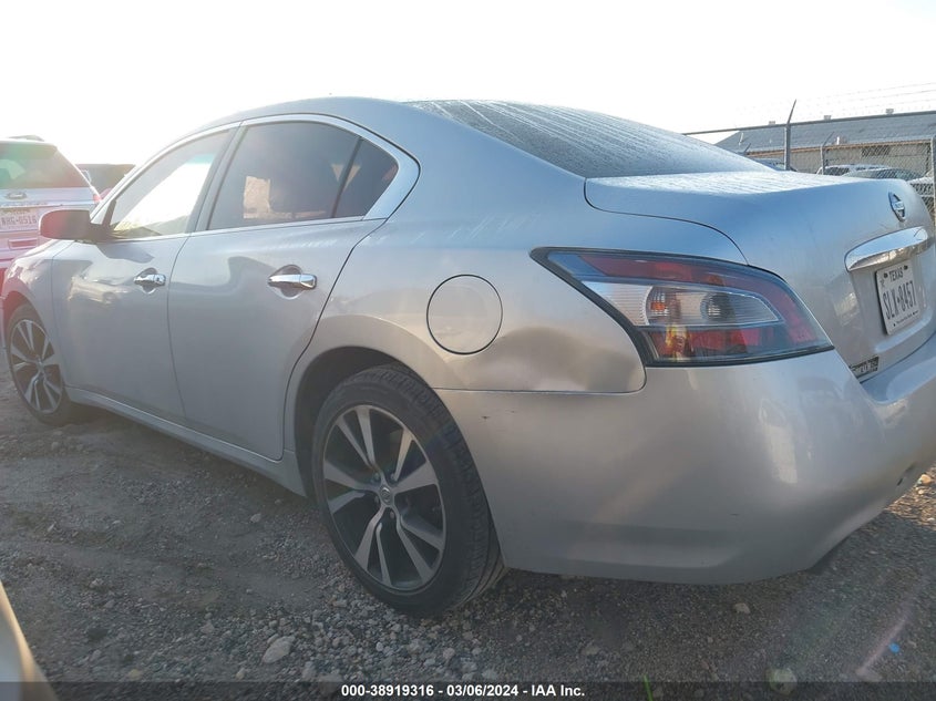 2013 NISSAN MAXIMA S/SV - 1N4AA5APXDC826231