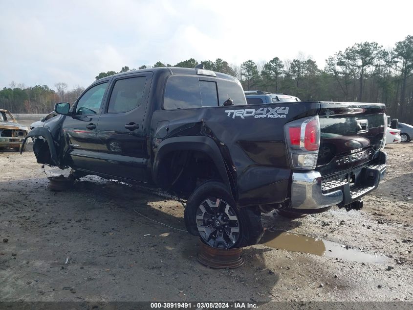 2021 Toyota Tacoma Trd Off-Road VIN: 3TMCZ5AN2MM411185 Lot: 38919491