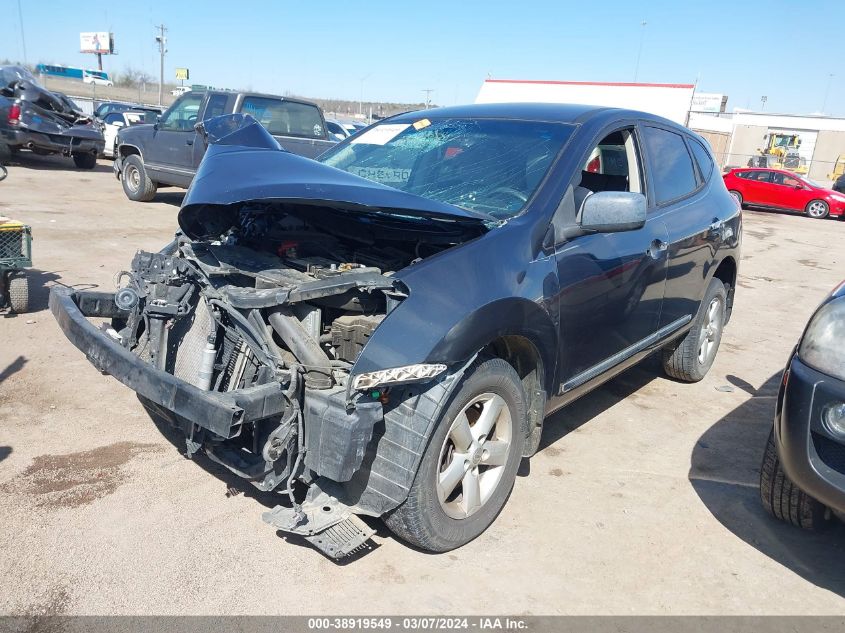 2013 Nissan Rogue S VIN: JN8AS5MT0DW551780 Lot: 38919549