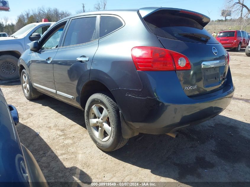 2013 Nissan Rogue S VIN: JN8AS5MT0DW551780 Lot: 38919549