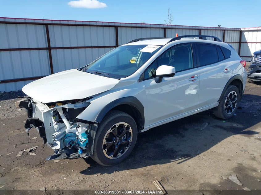 VIN JF2GTAPC3N8235594 2022 SUBARU CROSSTREK PREMIUM