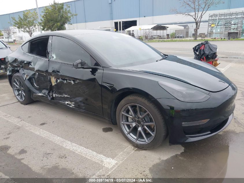 2022 TESLA MODEL 3 LONG RANGE DUAL MOTOR ALL-WHEEL DRIVE - 5YJ3E1EB8NF333280