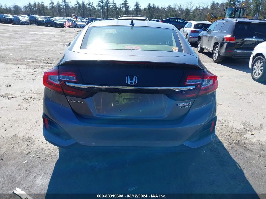 2018 Honda Clarity Plug-In Hybrid Touring VIN: JHMZC5F30JC004156 Lot: 38919638