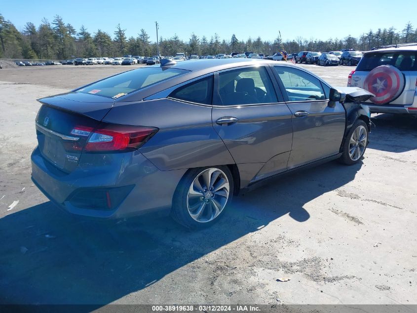 2018 Honda Clarity Plug-In Hybrid Touring VIN: JHMZC5F30JC004156 Lot: 38919638