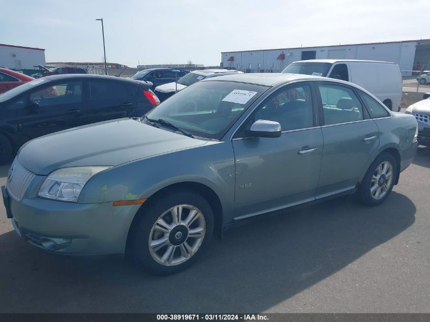 2008 Mercury Sable Premier VIN: 1MEHM42W98G614787 Lot: 38919671