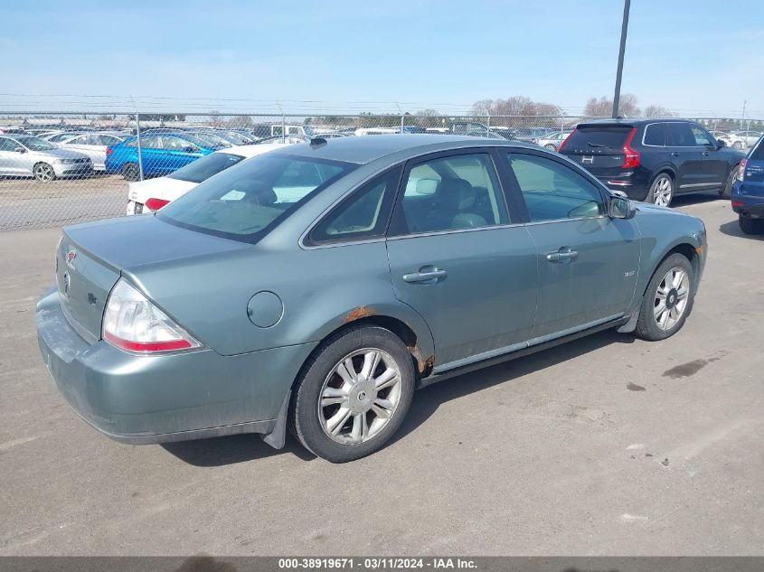 2008 Mercury Sable Premier VIN: 1MEHM42W98G614787 Lot: 38919671