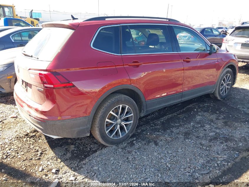 2019 Volkswagen Tiguan 2.0T Se/2.0T Sel/2.0T Sel R-Line/2.0T Sel R-Line Black VIN: 3VV2B7AXXKM025996 Lot: 38919904