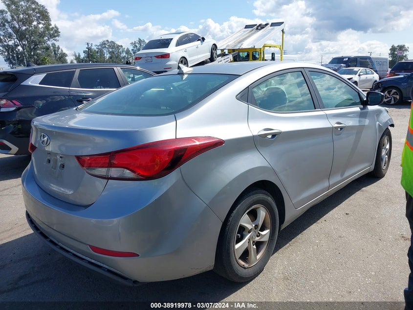 2015 HYUNDAI ELANTRA SE/SPORT/LIMITED - 5NPDH4AE6FH596920