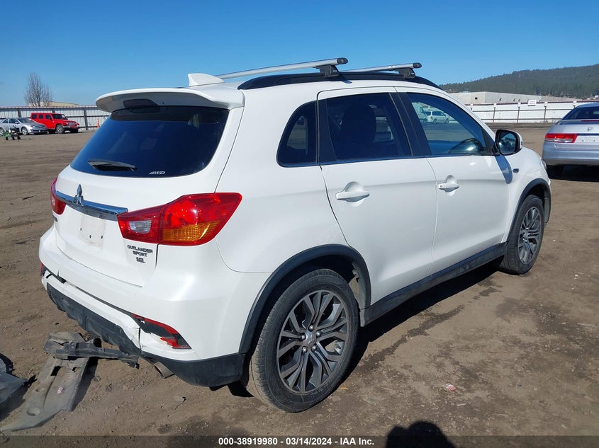 VIN JA4AR4AW3JZ014048 2018 MITSUBISHI OUTLANDER SPORT 2.4 SEL