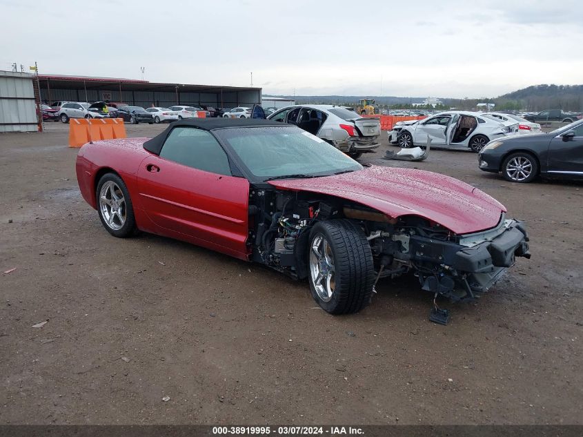 2001 Chevrolet Corvette VIN: 1G1YY32G015120112 Lot: 38919995