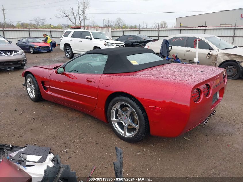 2001 Chevrolet Corvette VIN: 1G1YY32G015120112 Lot: 38919995