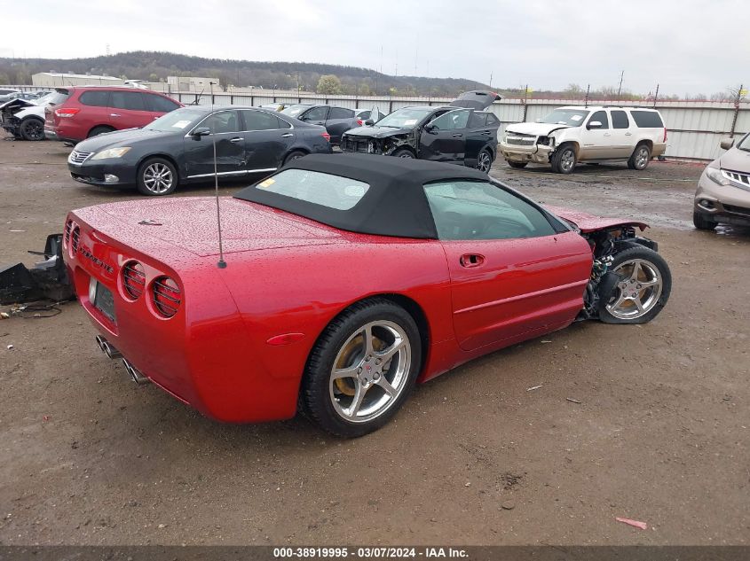 2001 Chevrolet Corvette VIN: 1G1YY32G015120112 Lot: 38919995