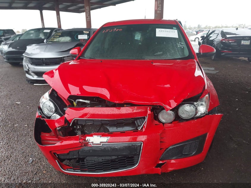 2014 CHEVROLET SONIC LT - 1G1JC6SH0E4153780