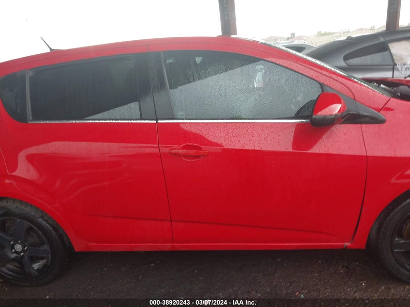 2014 CHEVROLET SONIC LT - 1G1JC6SH0E4153780