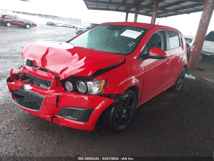 2014 CHEVROLET SONIC LT - 1G1JC6SH0E4153780