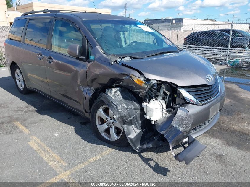 5TDKK3DC9CS272394 2012 TOYOTA SIENNA, photo no. 1