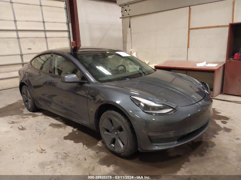 2022 TESLA MODEL 3 LONG RANGE DUAL MOTOR ALL-WHEEL DRIVE - 5YJ3E1EB3NF265194