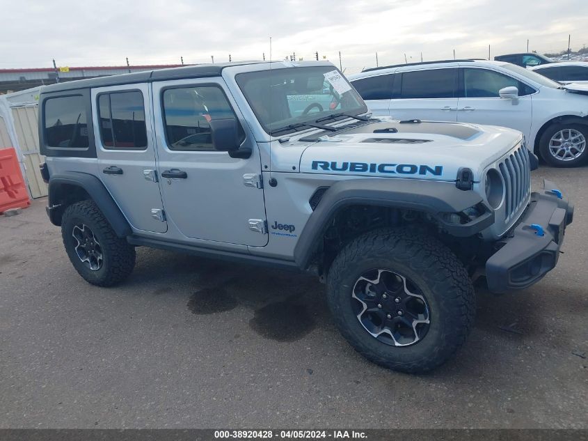 2023 Jeep Wrangler 4Xe Rubicon 4X4 VIN: 1C4JJXR60PW703204 Lot: 38920428