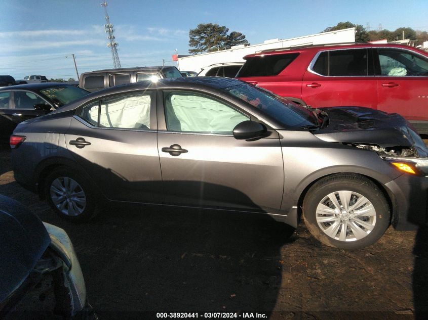 2024 Nissan Sentra S Xtronic Cvt VIN: 3N1AB8BV6RY210467 Lot: 38920441