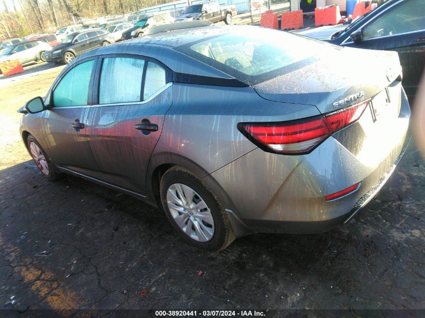 2024 Nissan Sentra S Xtronic Cvt VIN: 3N1AB8BV6RY210467 Lot: 38920441