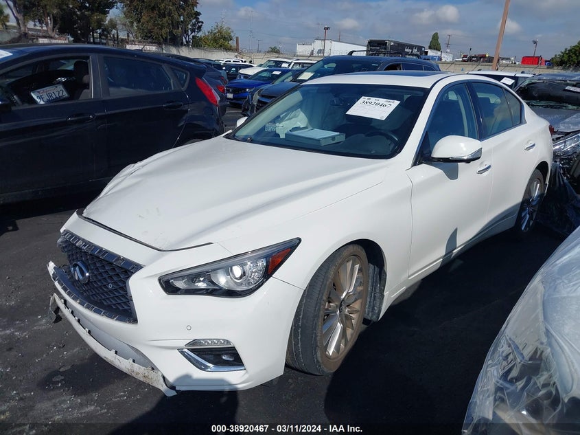 2021 INFINITI Q50 LUXE - JN1EV7BP0MM704064