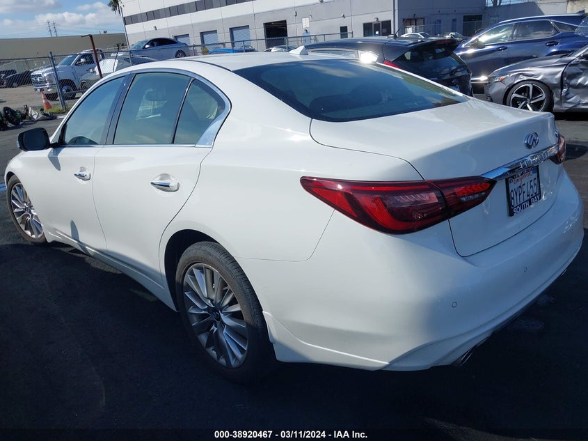 2021 INFINITI Q50 LUXE - JN1EV7BP0MM704064