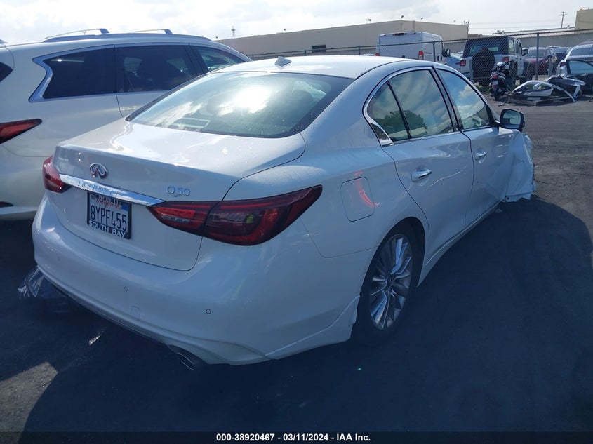 2021 INFINITI Q50 LUXE - JN1EV7BP0MM704064