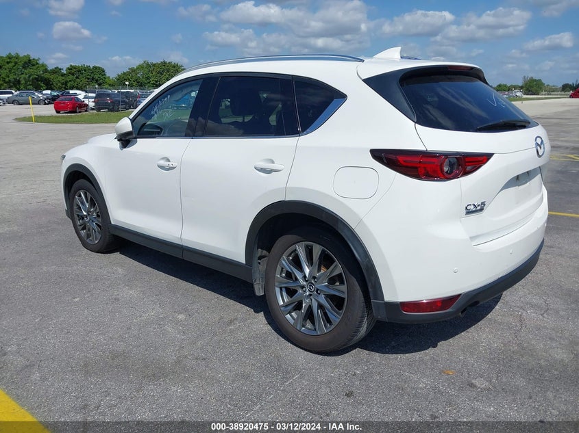 VIN JM3KFBEYXM0437454 2021 MAZDA CX-5 SIGNATURE