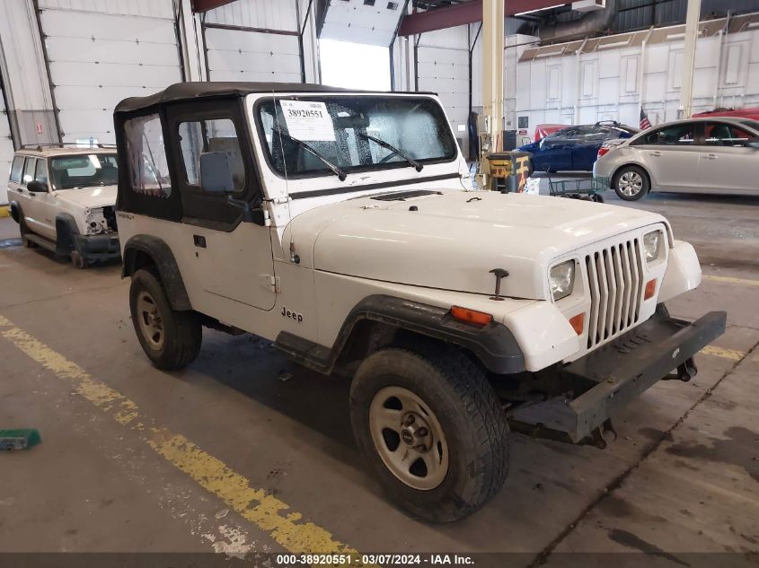 1995 Jeep Wrangler / Yj S/Rio Grande VIN: 1J4FY19P4SP318653 Lot: 38920551