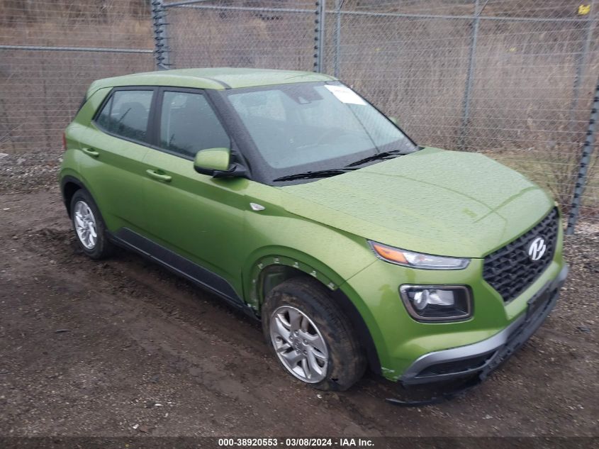 2022 Hyundai Venue Se VIN: KMHRB8A35NU197090 Lot: 38920553