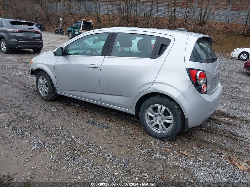 2016 Chevrolet Sonic Lt Auto VIN: 1G1JC6SG5G4158371 Lot: 38920657