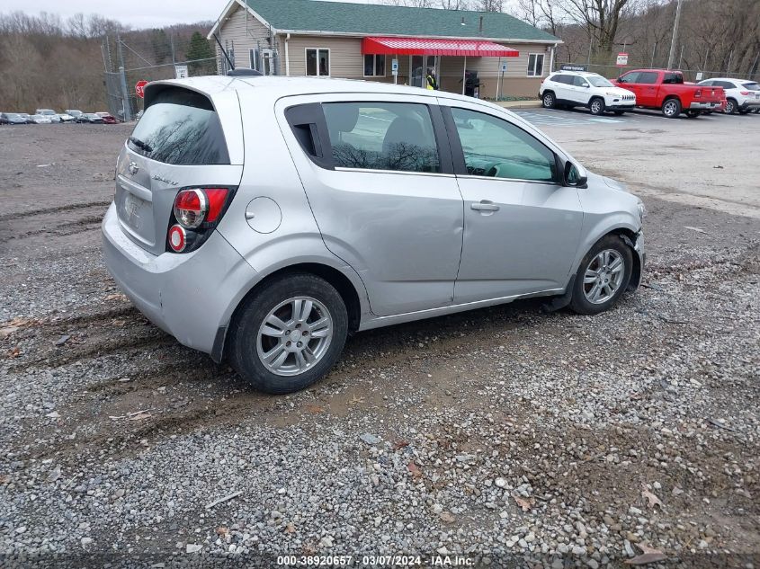 2016 Chevrolet Sonic Lt Auto VIN: 1G1JC6SG5G4158371 Lot: 38920657