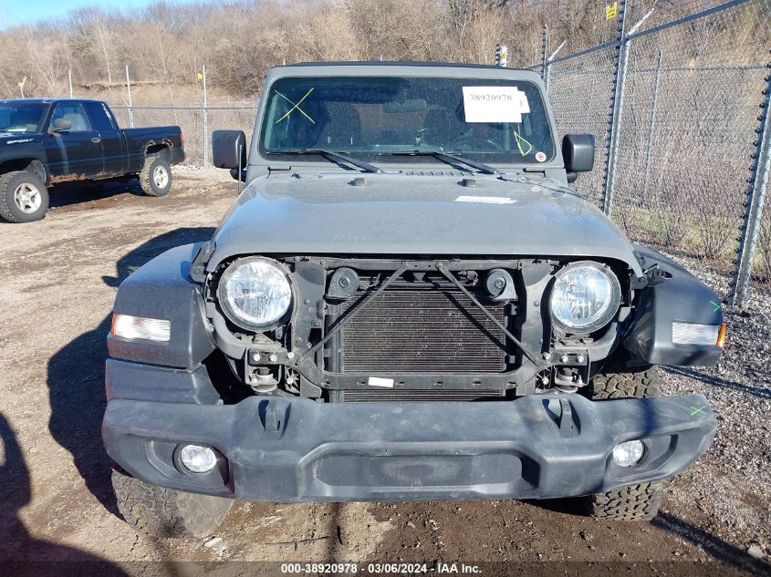 2019 Jeep Wrangler Unlimited Sport S 4X4 VIN: 1C4HJXDG4KW680016 Lot: 38920978