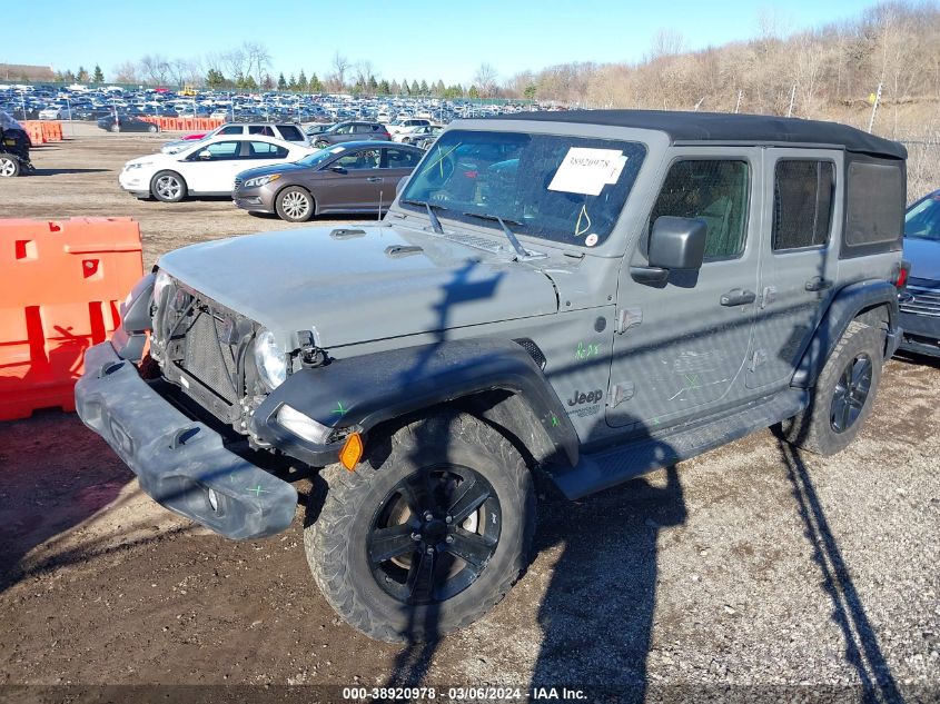 2019 Jeep Wrangler Unlimited Sport S 4X4 VIN: 1C4HJXDG4KW680016 Lot: 38920978