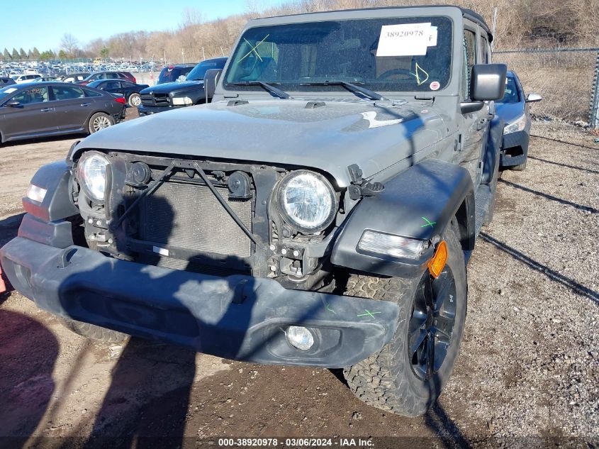 2019 Jeep Wrangler Unlimited Sport S 4X4 VIN: 1C4HJXDG4KW680016 Lot: 38920978