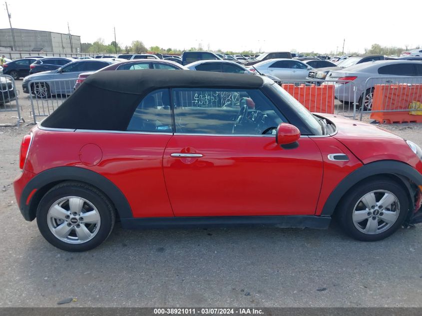 2019 Mini Convertible Cooper VIN: WMWWG5C59K3H08503 Lot: 38921011