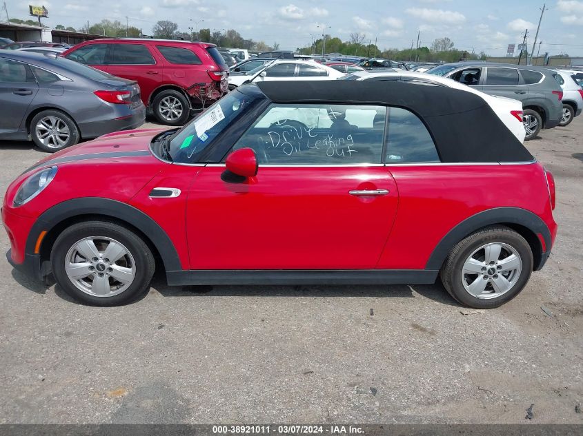 2019 Mini Convertible Cooper VIN: WMWWG5C59K3H08503 Lot: 38921011