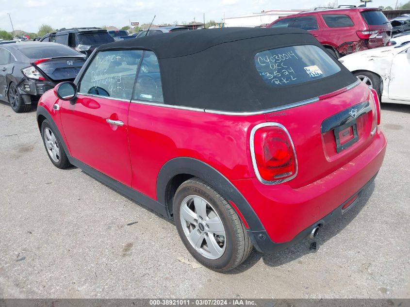 2019 Mini Convertible Cooper VIN: WMWWG5C59K3H08503 Lot: 38921011