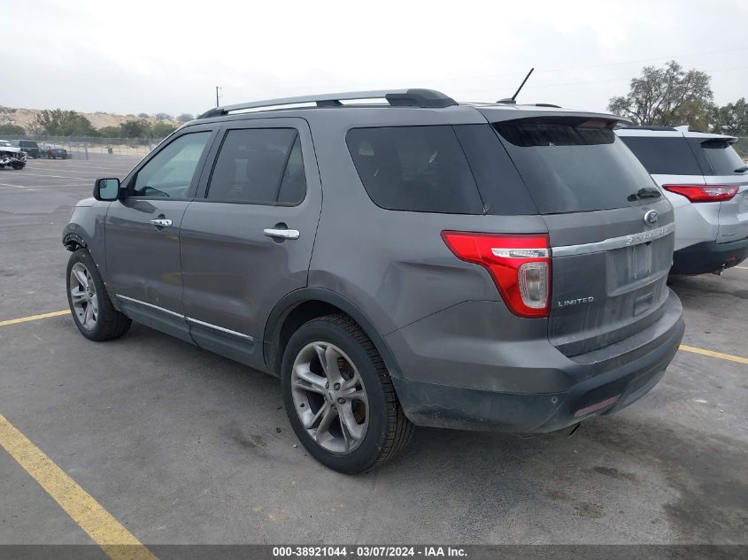 2013 Ford Explorer Limited VIN: 1FM5K7F80DGA59581 Lot: 38921044