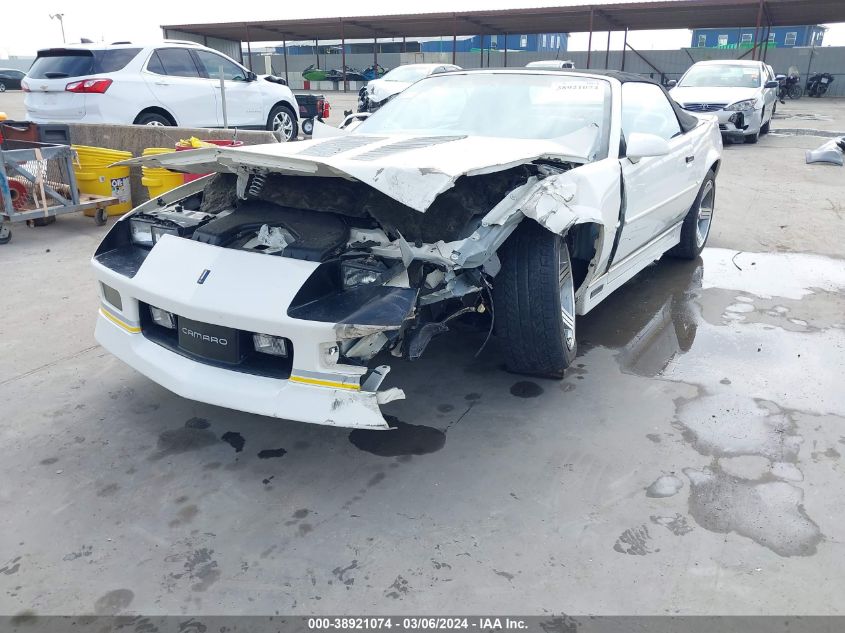 1988 Chevrolet Camaro VIN: 1G1FP31F0JL154825 Lot: 38921074