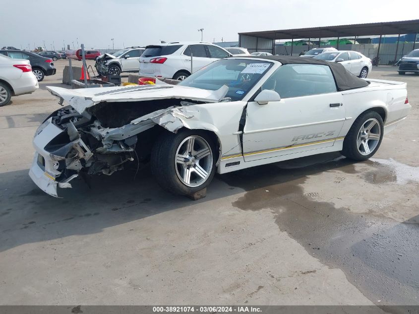 1988 Chevrolet Camaro VIN: 1G1FP31F0JL154825 Lot: 38921074