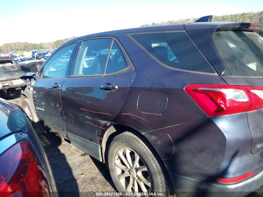 VIN 3GNAXHEV1JS624460 2018 CHEVROLET EQUINOX LS