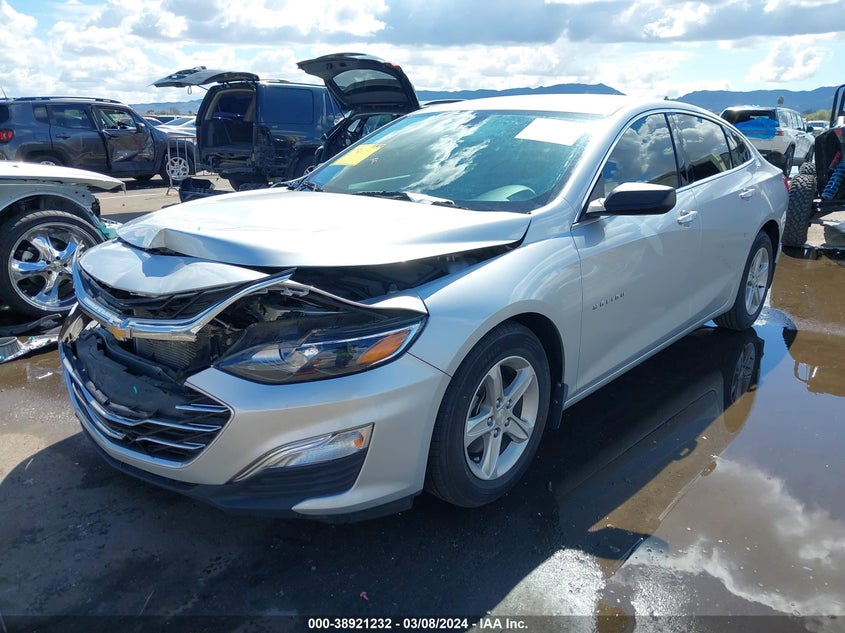 VIN 1G1ZB5ST7KF222243 2019 CHEVROLET MALIBU LS