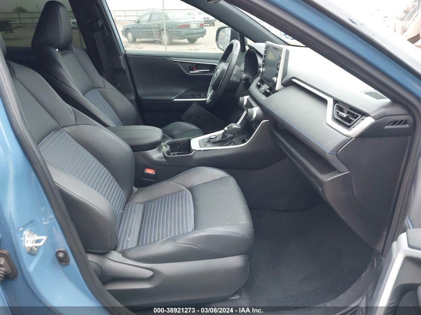 VIN 2T3E6RFV5NW037334 2022 TOYOTA RAV4 XSE HYBRID
