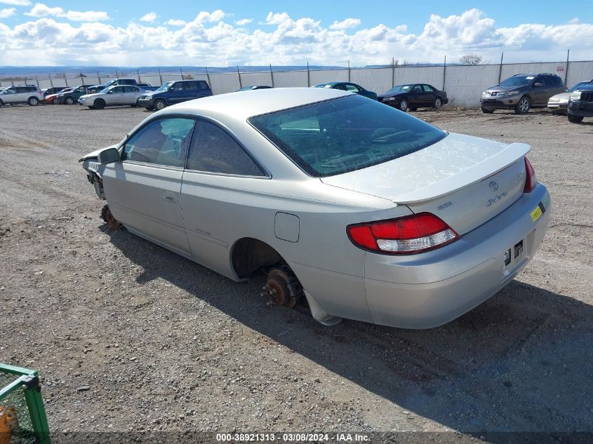 2001 Toyota Camry Solara Se V6 VIN: 2T1CF22P41C501496 Lot: 38921313