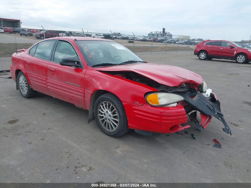 1999 Pontiac Grand Am Se2 VIN: 1G2NE52E4XM933730 Lot: 38921358